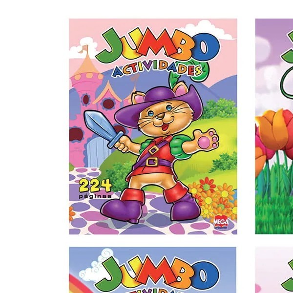 LIBRO PCOLOREAR JUMBO ACTIVIDADES 6777 MEGA 112H. .2T 28